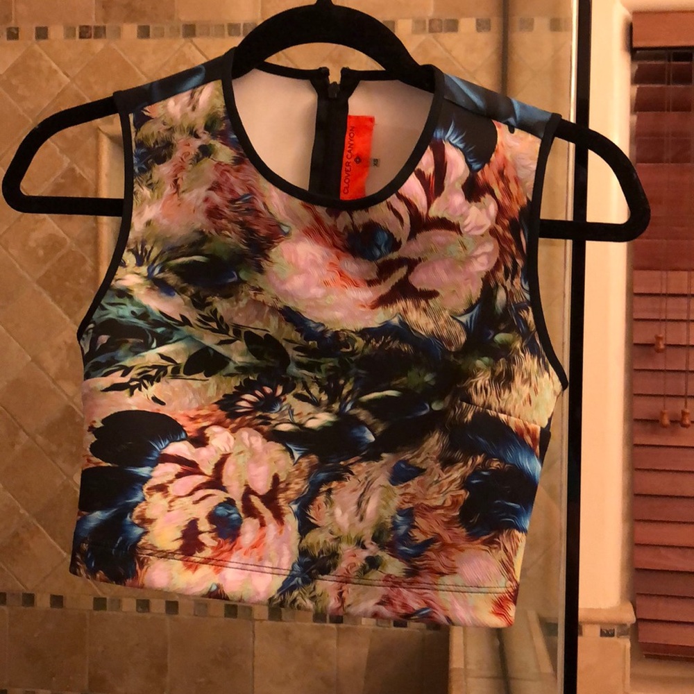 Clover canyon crop top